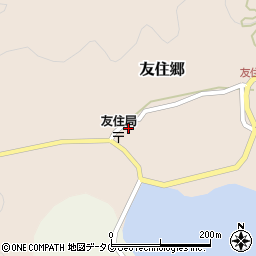 長崎県南松浦郡新上五島町友住郷211周辺の地図