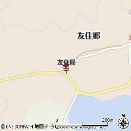 長崎県南松浦郡新上五島町友住郷217周辺の地図
