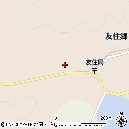 長崎県南松浦郡新上五島町友住郷131周辺の地図