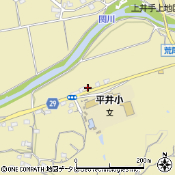 熊本県荒尾市上井手1046周辺の地図