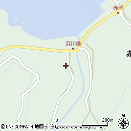 長崎県南松浦郡新上五島町赤尾郷724-1周辺の地図