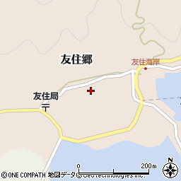 長崎県南松浦郡新上五島町友住郷293周辺の地図