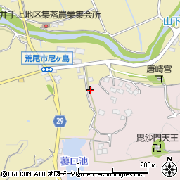 熊本県荒尾市平山1369周辺の地図