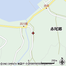 長崎県南松浦郡新上五島町赤尾郷452-1周辺の地図