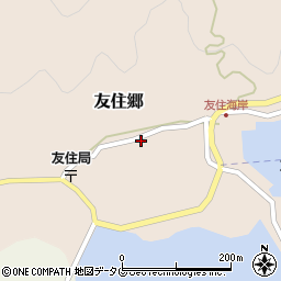 長崎県南松浦郡新上五島町友住郷285周辺の地図