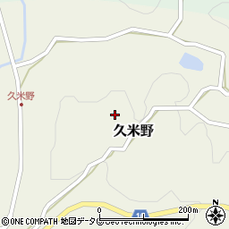 熊本県玉名郡和水町久米野409周辺の地図