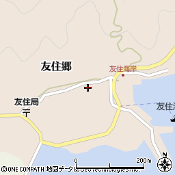 長崎県南松浦郡新上五島町友住郷288周辺の地図
