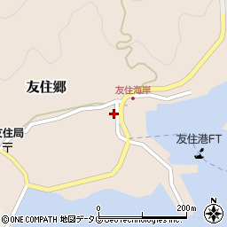 長崎県南松浦郡新上五島町友住郷418周辺の地図