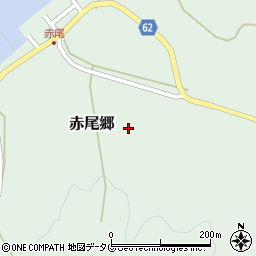 長崎県南松浦郡新上五島町赤尾郷307周辺の地図