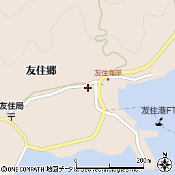 長崎県南松浦郡新上五島町友住郷420周辺の地図