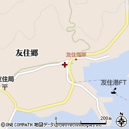 長崎県南松浦郡新上五島町友住郷439周辺の地図