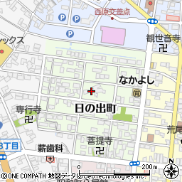 熊本県荒尾市日の出町周辺の地図