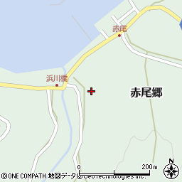 長崎県南松浦郡新上五島町赤尾郷444周辺の地図