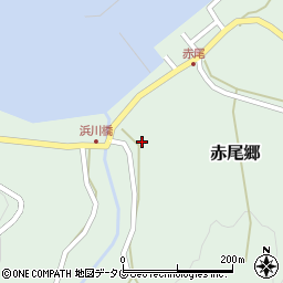 長崎県南松浦郡新上五島町赤尾郷467周辺の地図