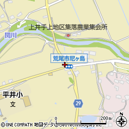 熊本県荒尾市上井手1094-5周辺の地図