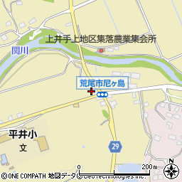 熊本県荒尾市上井手1094周辺の地図