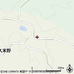 熊本県玉名郡和水町久米野664周辺の地図