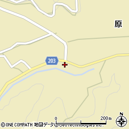 熊本県菊池市原1475-4周辺の地図