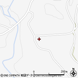 大分県竹田市久住町大字白丹1159-1周辺の地図