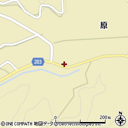 熊本県菊池市原1467周辺の地図