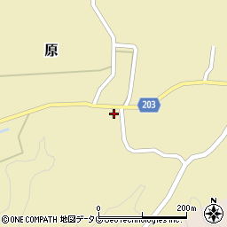 熊本県菊池市原1515周辺の地図