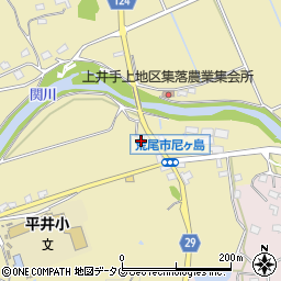 熊本県荒尾市上井手1094-3周辺の地図