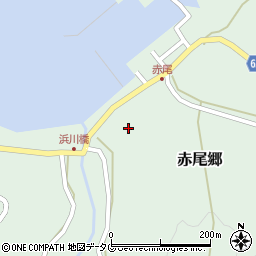 長崎県南松浦郡新上五島町赤尾郷424周辺の地図