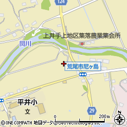 熊本県荒尾市上井手1097周辺の地図