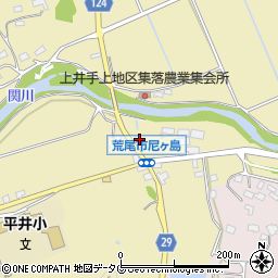 熊本県荒尾市上井手1204周辺の地図