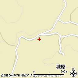 大分県竹田市城原736周辺の地図