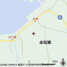 長崎県南松浦郡新上五島町赤尾郷411周辺の地図
