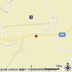 熊本県菊池市原1492周辺の地図