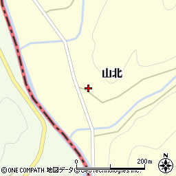 高知県宿毛市山北657周辺の地図