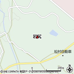 熊本県和水町（玉名郡）岩尻周辺の地図