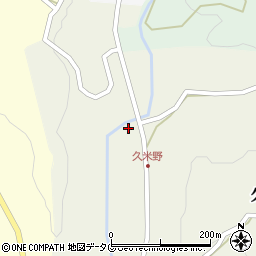 熊本県玉名郡和水町久米野257周辺の地図