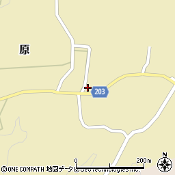 熊本県菊池市原1572周辺の地図