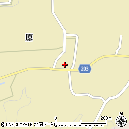 熊本県菊池市原1574周辺の地図
