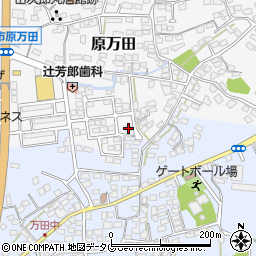 熊本県荒尾市原万田603-39周辺の地図