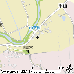 熊本県荒尾市上井手1238周辺の地図