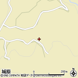 大分県竹田市城原761周辺の地図