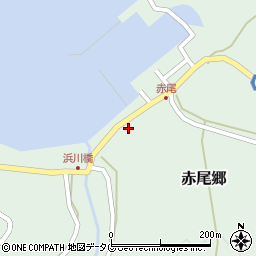 長崎県南松浦郡新上五島町赤尾郷417周辺の地図