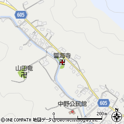 誓海寺周辺の地図