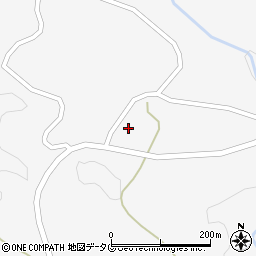 大分県竹田市久住町大字白丹5512周辺の地図