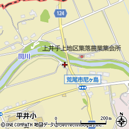 熊本県荒尾市上井手1092周辺の地図