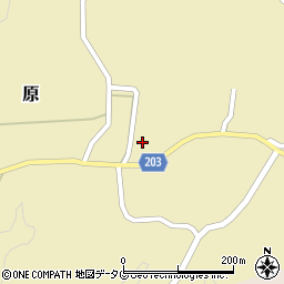 熊本県菊池市原1569周辺の地図