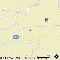 熊本県菊池市原1463周辺の地図