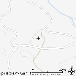 大分県竹田市久住町大字白丹5510-1周辺の地図