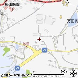 熊本県荒尾市原万田311-87周辺の地図