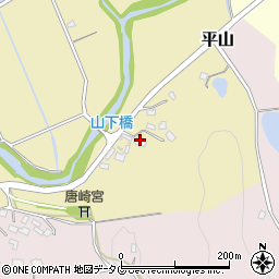 熊本県荒尾市上井手1256周辺の地図