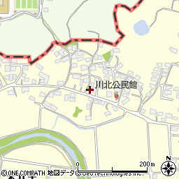 熊本県荒尾市本井手171-3周辺の地図